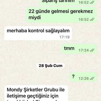 Ürün Yok İade Yok Müşteri Hizmeti Sıfır