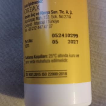 Efervit Defence C Vitamini Takviyesinde Şok Edici Kalıntı