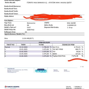 İzinsiz Düzenlenen Konut Sigortası Poliçesi Sorunu