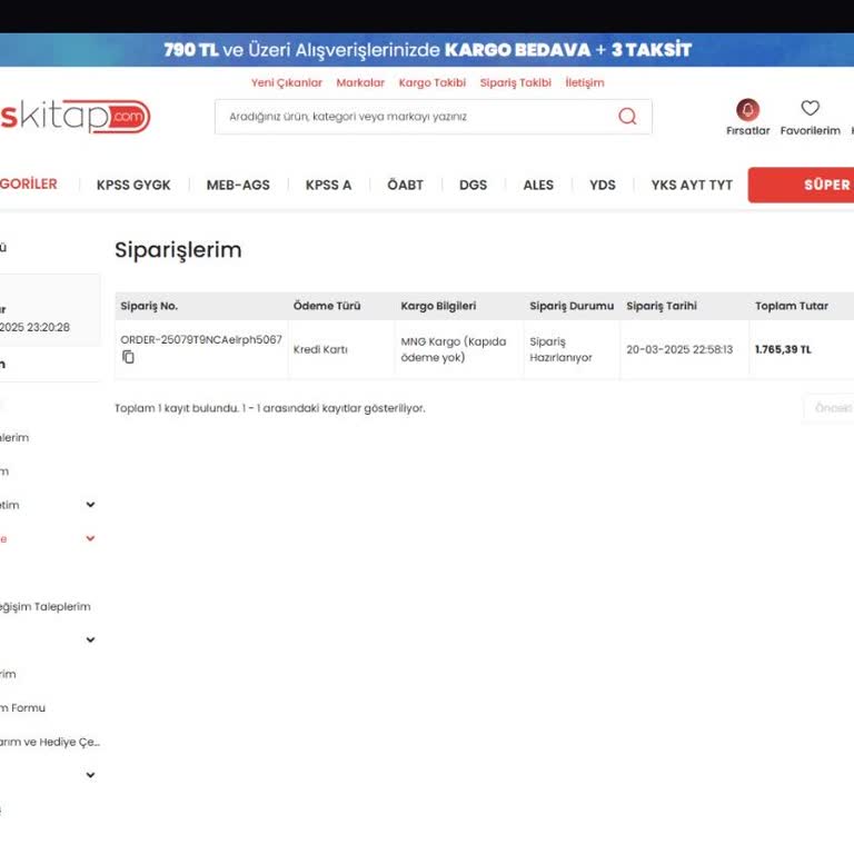 Kargoya Verilmeyen Sipariş: 6 Günlük Bekleyiş Ve İletişim Sorunu