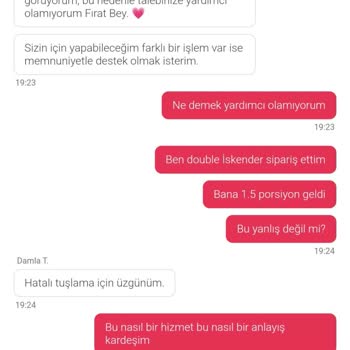 Yanlış Sipariş Teslimi Ve Sorumsuz Müşteri Hizmetleri