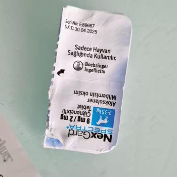 Boehringer Ingelheim İlaç Nexgard İç Dış Parazit Hapı Şikayeti