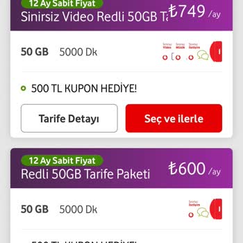 Vodafone'un Fahiş Fiyat Artışıyla Karşı Karşıya Kaldım