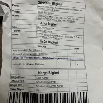 Eksik Ürün Ve Yanıtsız İletişim: Müşteri Mağduriyeti