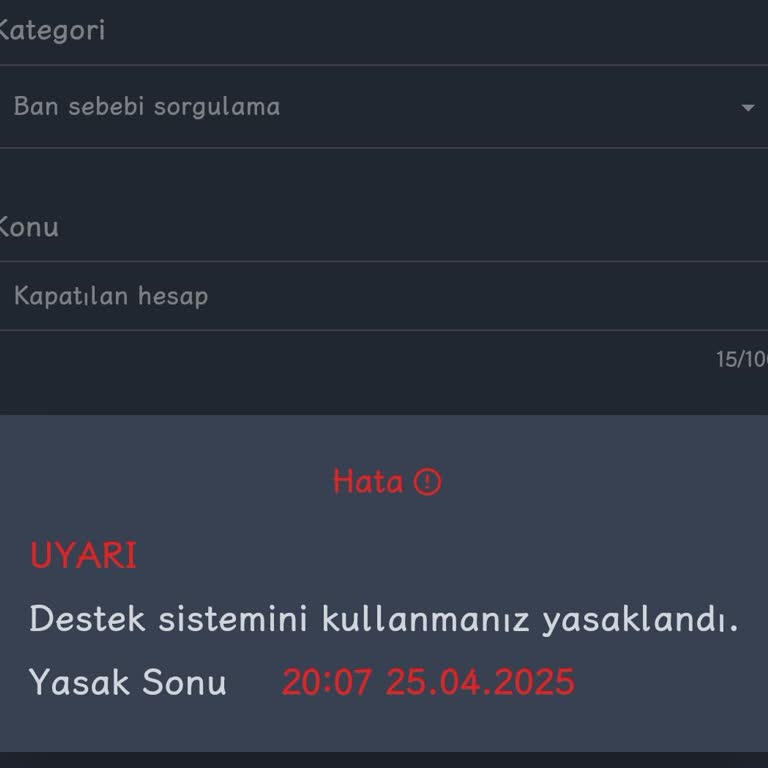 Mobile2 Global'de Hesap Kapatma Ve Destek Sorunları