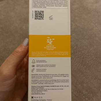 Bioderma Büyük Boy Ürünlerinde Naos Kodu Eksikliği
