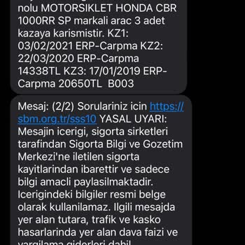 Hasar Sorgulama Sonuçlarında Tutarsızlık