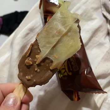 Dondurma Paketinde Şok Eden Görüntü