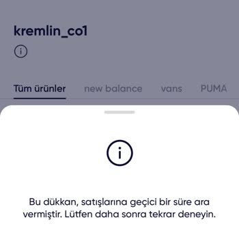 Kremlinco'dan Sipariş Verilen Ayakkabılar Kargoya Verilmedi