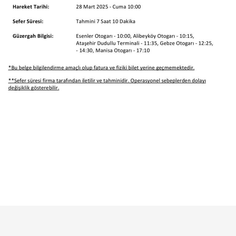 Bilet İadesinde Yaşanan Sorun Ve Acil Yardım Talebi