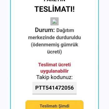 Bilinmeyen Kargo İddiaları Ve İzinsiz Bilgi Kullanımı Hakkında Şikayet