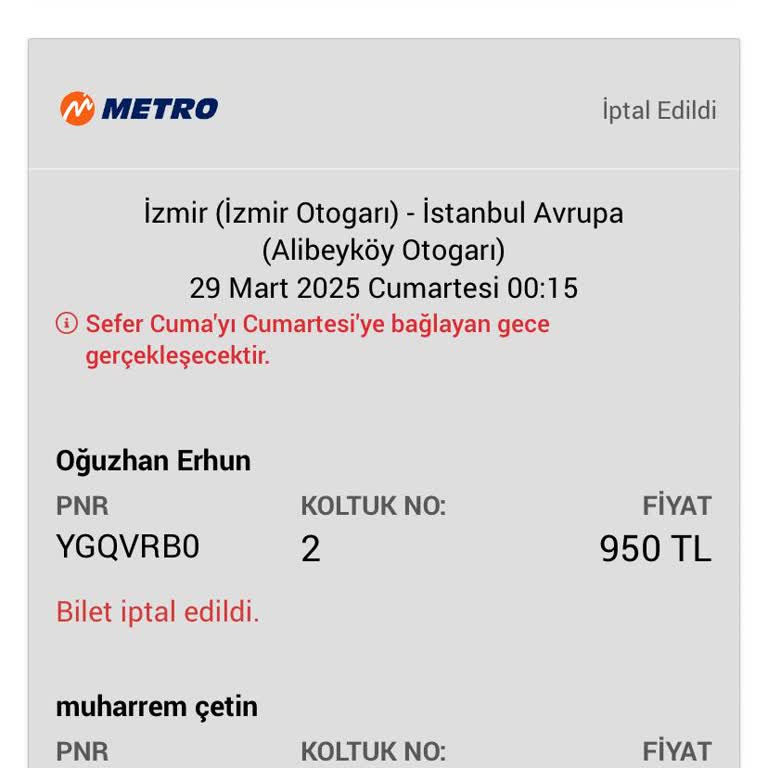 Obilet'te Bilet Sorunu: Param Gitti, Biletim Yok!