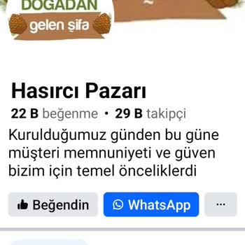 Hasırcı Pazarı İletişim Kurmuyorlar Cevap Vermiyorlar