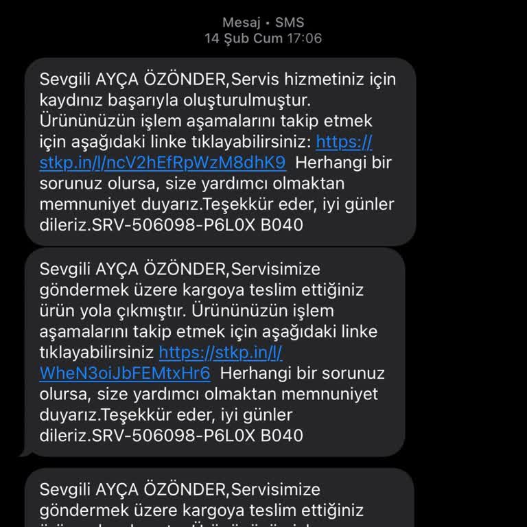 Servis Süresi Aşıldı Ürün Hala Beklemede