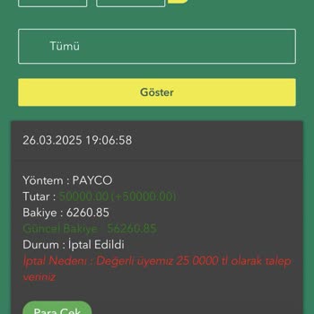Çekim Limitleriyle Hayal Kırıklığı: Lightning Rulet'te Büyük Kayıp