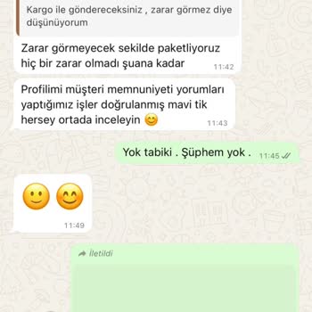 Tablo Siparişim Gönderilmedi, Para İadesi İstiyorum