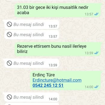 Rezervasyon Sonrası İletişim Sorunu