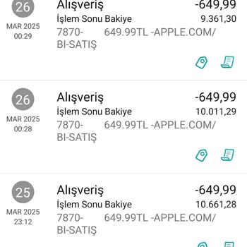 Banka Kartımdan Bilgim Dışında Apple Ödemeleri