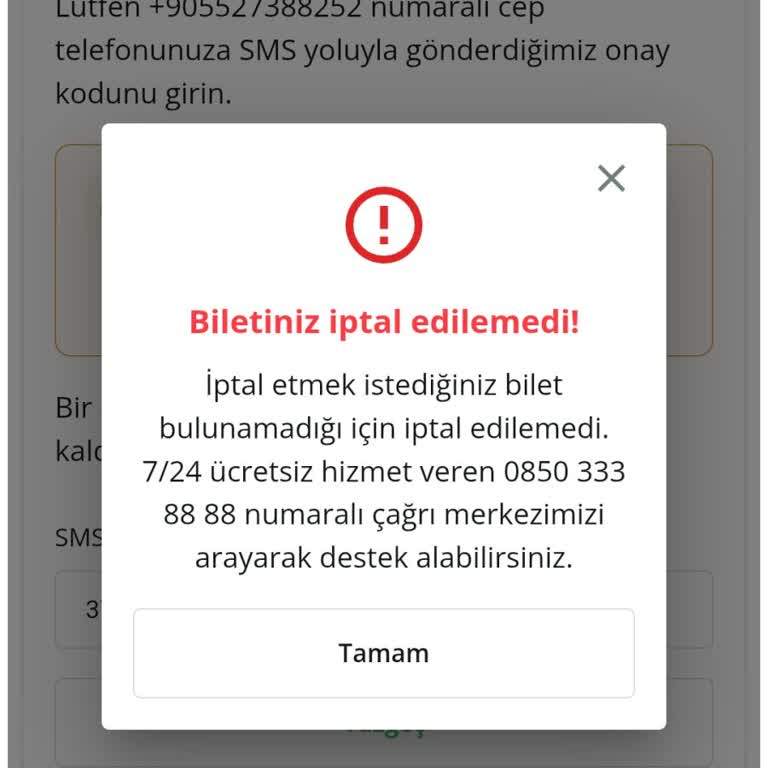 Otobüs Bileti İptalinde Çıkmaz Sokak