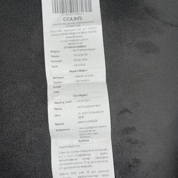 Renk Veren Ürün Ve Kullanıcı Hatası İddiası