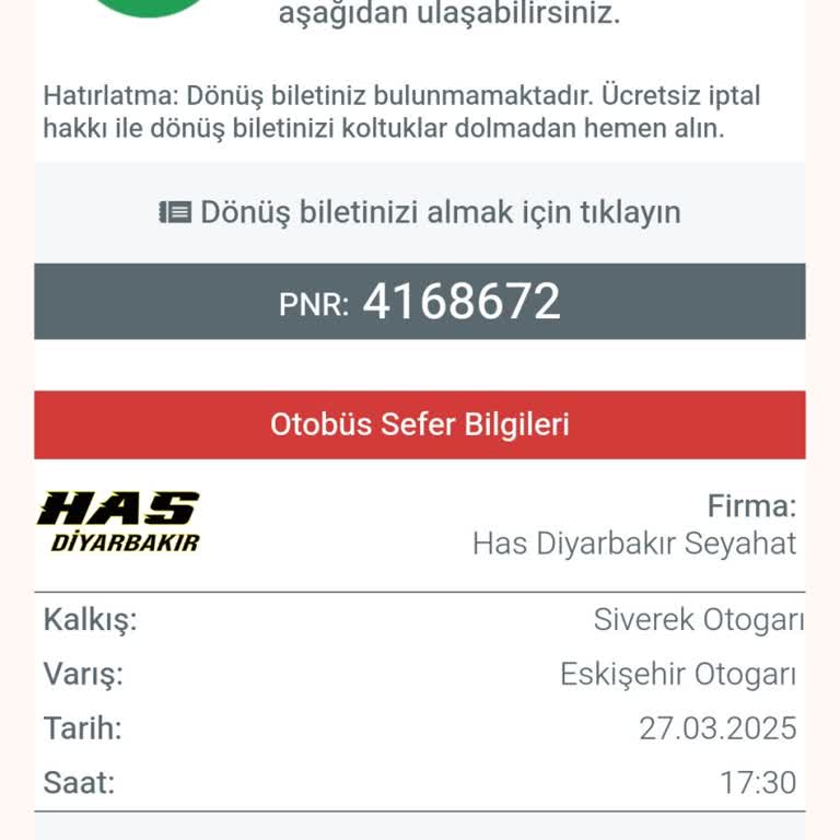 Müşteri Hizmetlerine Ulaşamama Ve İptal Edilen Sefer Sorunu