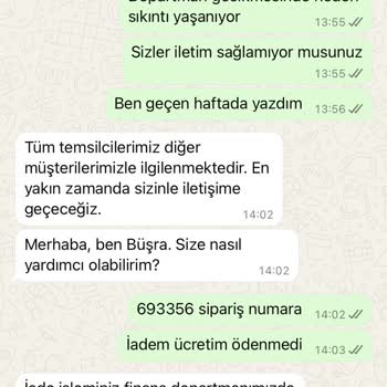 Touche Prive'de İade Sürecinde Müşteri Mağduriyeti