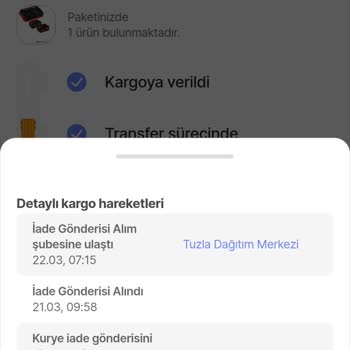 İade Sürecinde 6 Günlük Bekleyiş