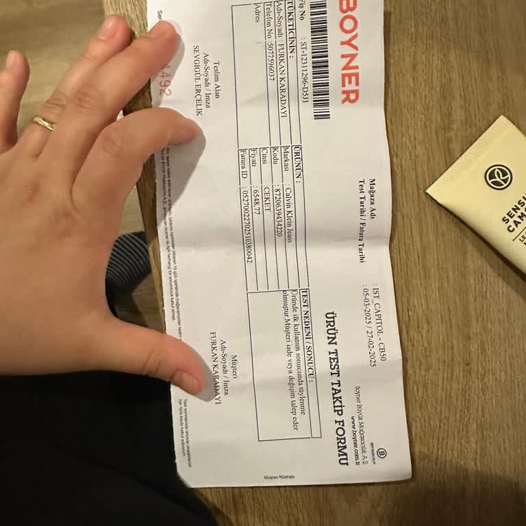 Boyner'de Müşteri Hizmetleri Ve Ürün Kalitesi Sorunu