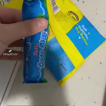 Ülker Coco Star Isırılmış Çıktı Paketten