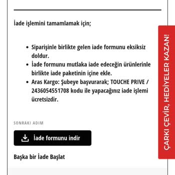 İade Ödemesi Yapılmayan Sipariş İçin Çözüm Bekleniyor