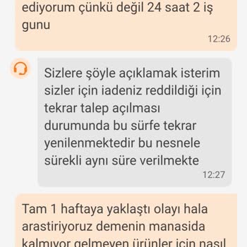 Teslim Edilmeyen Sipariş Ve İptal Sürecindeki Sorunlar
