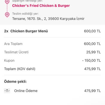 Yemeksepeti Siparişim Teslim Edilmedi Ve Çözüm Sunulmadı