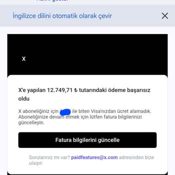 Yanlış Faturalandırma Ve Güvenlik Endişesi