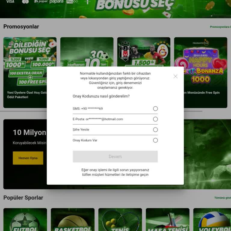 E-posta Kodu Gelmiyor, Hesabıma Giriş Yapamıyorum