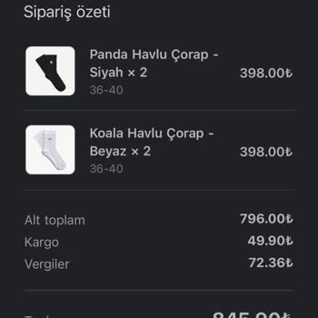 Yanlış Gönderilen Çoraplar Ve Yanıltıcı Müşteri Hizmetleri