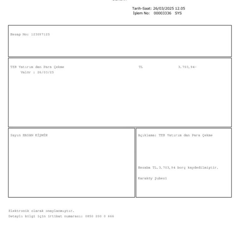 Hesabımdan İzinsiz Para Çekildi!