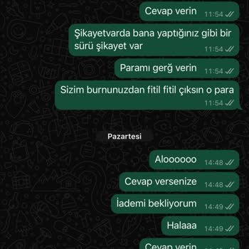 İade Ödemesi Bekleyişi