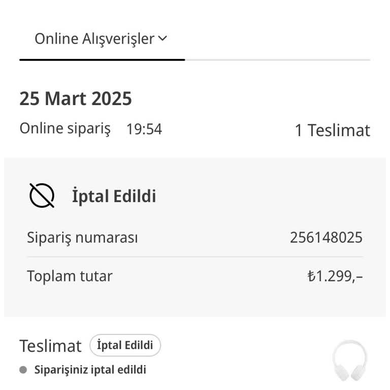 İptal Edilen Sipariş Ve Fiyat Artışı Şoku