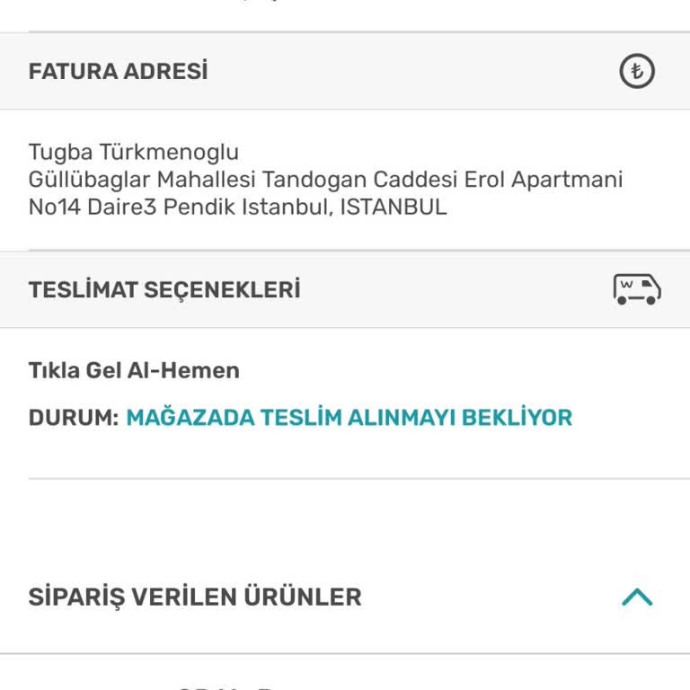 Watsons Online Alışverişte İptal Edilen Ürün Sorunu
