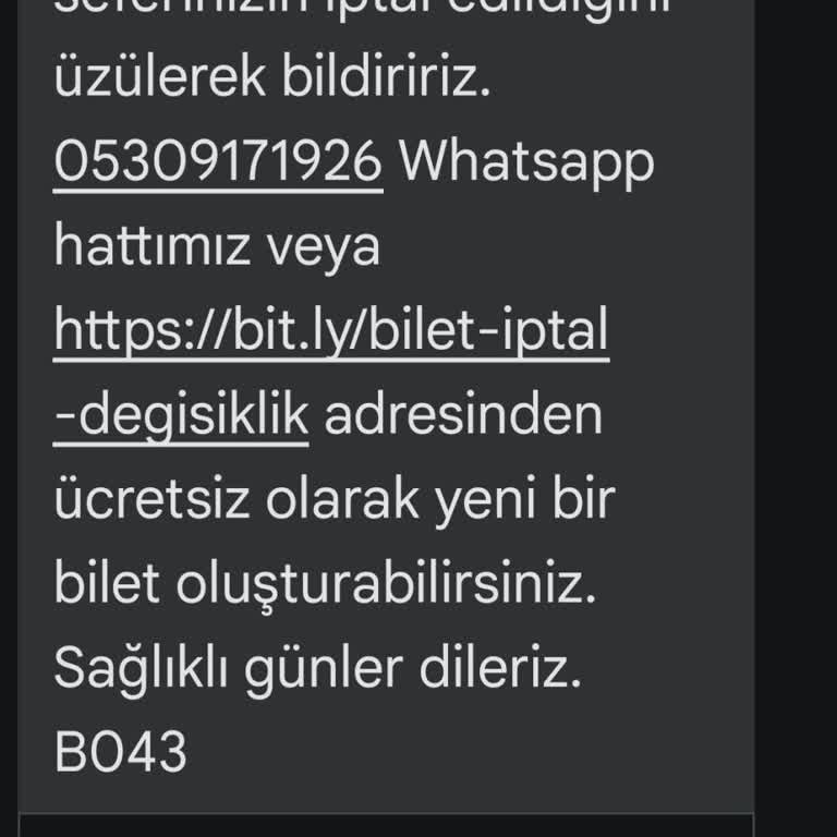 İptal Edilen Bilet Ve Kupon İadesi Sorunu