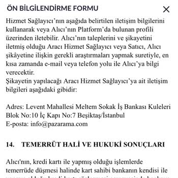 Sipariş Verilemiyor Ve İade Onayı Alınamıyor: Pazarama Mağduriyeti