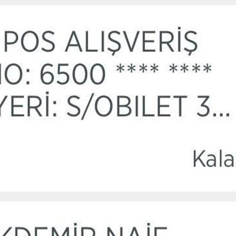 Bilet Bilgisi Gönderilmedi: Acil Çözüm Bekliyorum