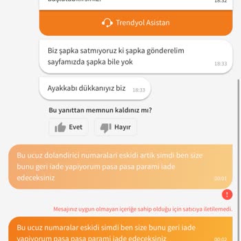 Yanlış Ürün Gönderimi: Kız Çocuk Ayakkabısı Yerine Siyah Şapka Geldi