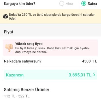 Dolap Platformunda Haksız Kargo Ve Komisyon Kesintisi