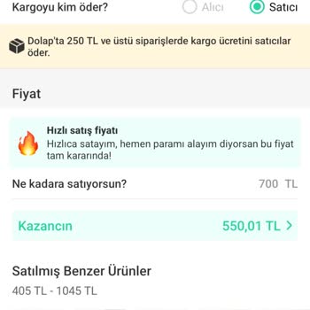 Dolap Platformunda Haksız Kargo Ve Komisyon Kesintisi