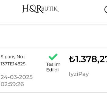 H&R Butik'te İade Sorunu Ve Yetersiz Müşteri Hizmeti