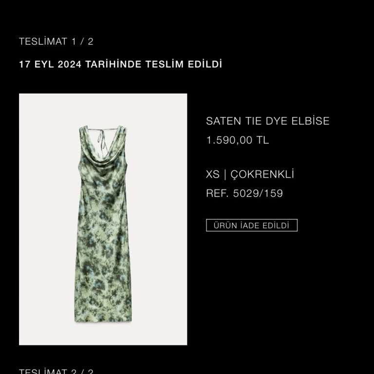 Zara İade Sürecinde Yaşanan Sorun Ve Çözüm Eksikliği