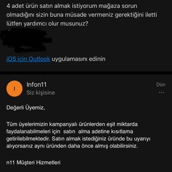 N11'de İndirimli Kitap Alımına Engelleme