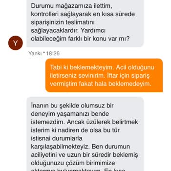 Teslim Edilmeyen Ürünler Ve Cevapsız Kalan Şikayetler