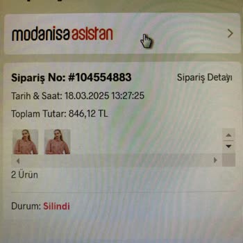 Sipariş İptali Ve İade Problemiyle Mağduriyet